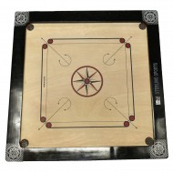 Carrom Board With Strikers and Coins 35 x 35"
