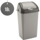 Plastic Swing Bin 18L for Home & Kitchen Rubbish Bins & Buckets image