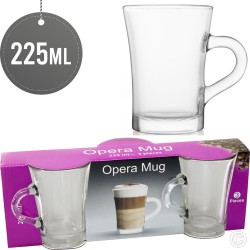 Opera Coffee Mug 225ML 3 pack