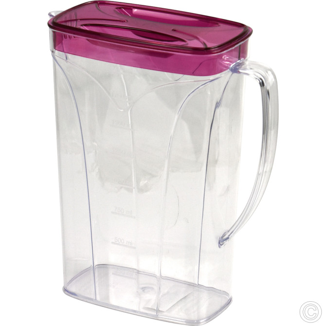 Aqua Plastic Crystal Jug 2L