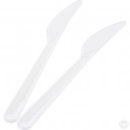 Disposable Heavy Duty Knives 100pack Clear