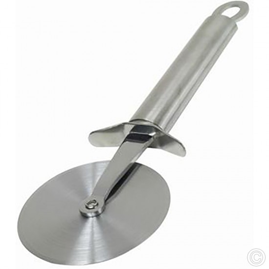 Stainless Steel Pizza Wheel Cutter 8.5cm SS COOKWARE image