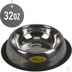 Stainless Steel Pet Dog Bowl 32 Oz