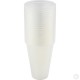 Recyclable Plastic Cups 0.5 Pint 20pack Clear image