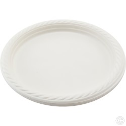 Recyclable Plastic Plates 9'' 12pack