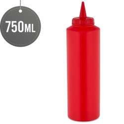 Sauce Bottle Red 750ml (26oz)