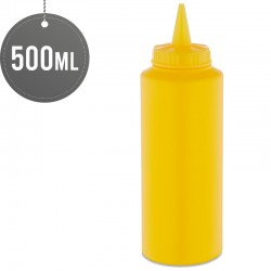 Sauce Bottle Yellow 500ml (17oz)