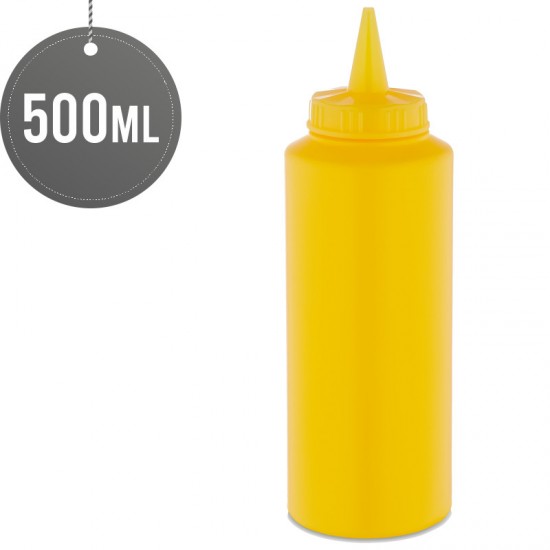 Sauce Bottle Yellow 500ml (17oz) image