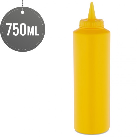 Sauce Bottle Yellow 750ml (26oz) SERVEWARE, SERVEWARE image