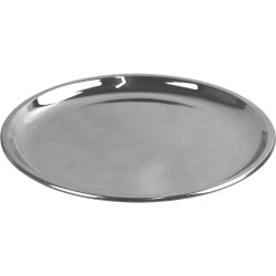 Stainless Steel  Dinner Plate 25cm