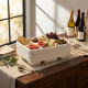 Biodegradeable Bagasse Plates Recyclable 6 Compartment 50pack image