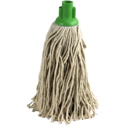 Jumbo Cotton Mop Head Plastic PY16 Green Socket