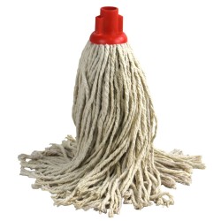 Super Jumbo Cotton Mop Head Plastic PY20 Red Socket