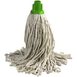 Super Jumbo Cotton Mop Head Plastic PY20 Green Socket