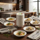 Biodegradeable Bagasse Bowls Recyclable 6oz 100 Pack image