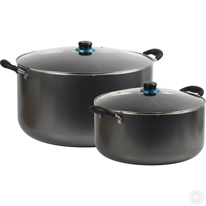 Sterling Non-Stick Casserole Black 36-44cm image