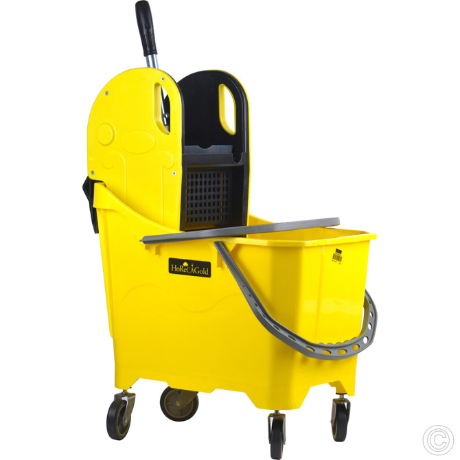 Industrial Mop Bucket 25L Single Trolley image