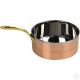 Copper Steel Sauce Pan With Brass Handle No3 850 ml image