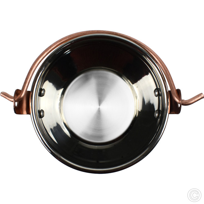 Copper Steel Balti Dish 10 Cm No1 300 ml image