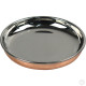 Copper Steel Desert / Halwa Plate SERVEWARE image