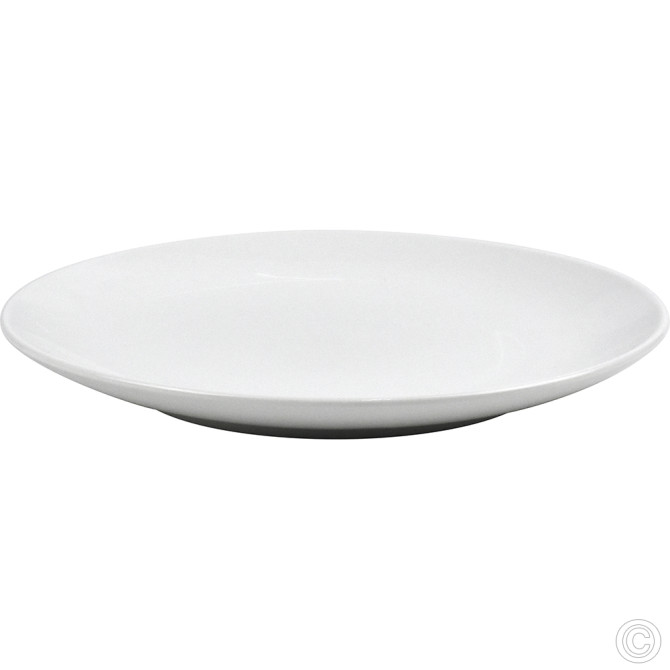 HorecaGold Porcelain Coupe Plate 210MM 8
