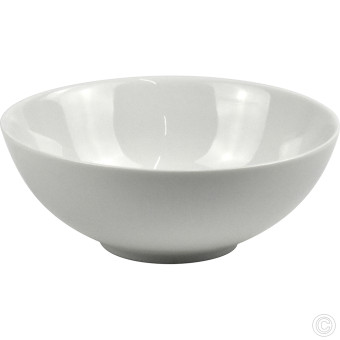 HorecaGold Porcelain Bowl 250ml 120mm White