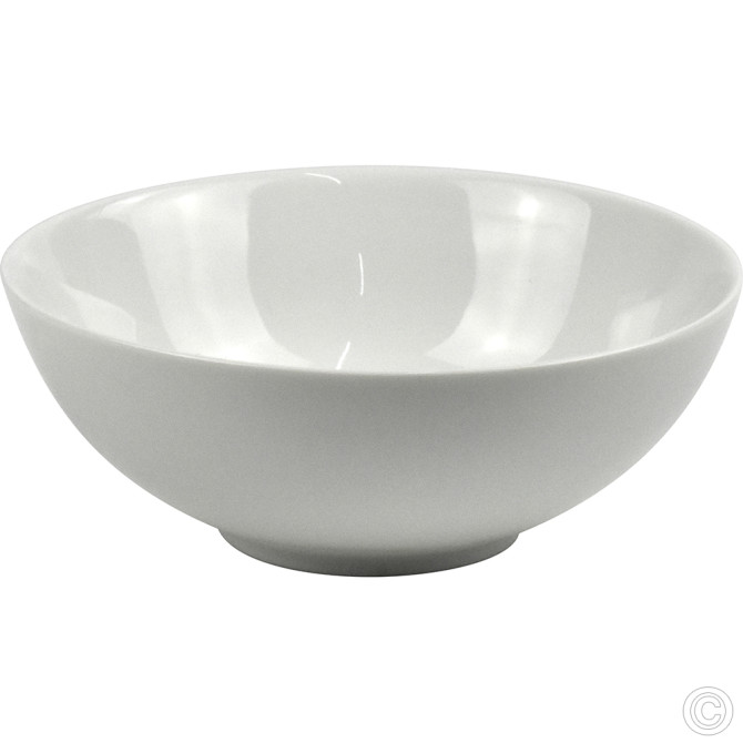 HorecaGold Porcelain Bowl 250ml 120mm White image