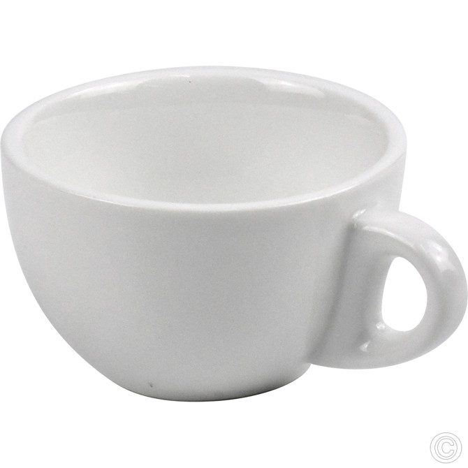 HorecaGold Porcelain Cappuccino Cup 80ml 3oz White SERVEWARE image