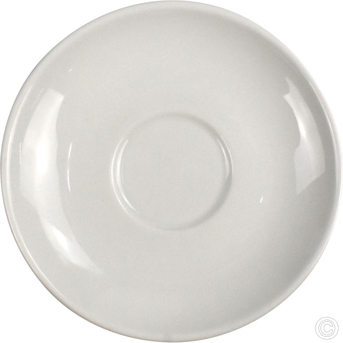 HorecaGold Porcelain Saucer 125mm White image