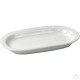 HorecaGold Porcelain Flared Rimmed Oval Platter 230mm 9