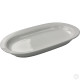 HorecaGold Porcelain Flared Rimmed Oval Platter 320mm 12.5