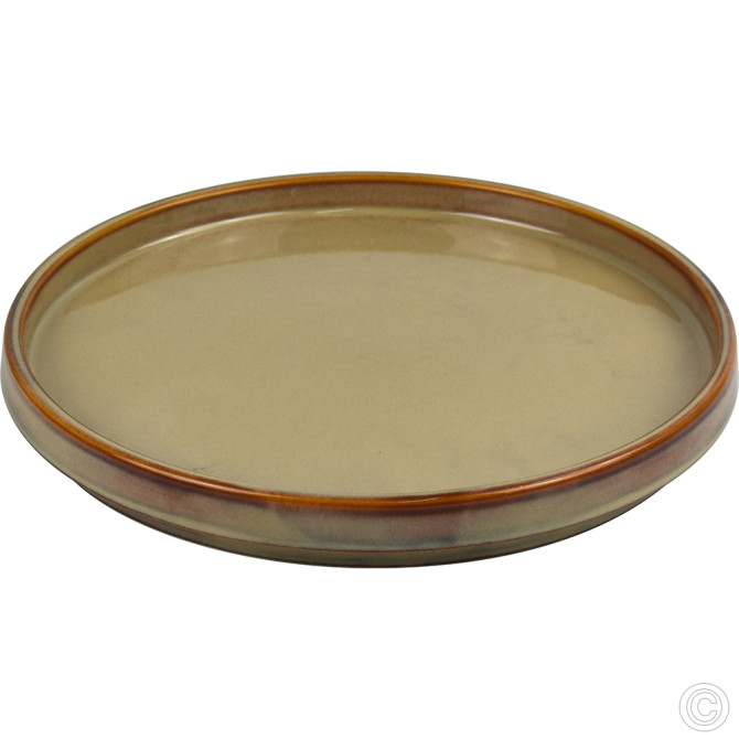 HorecaGold Porcelain Straight Edge Plate 280MM 11