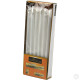 HorecaGold Tapered Candles White 2x25cm 12pack (4 Hrs Burn Time ) image