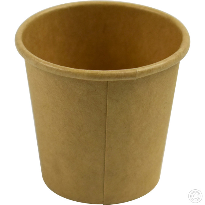 HorecaGold Paper Portion Pot Kraft 50pk 28ml/1oz image