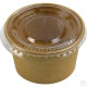 HorecaGold Paper Portion Pot Kraft 50pk 56ml/2oz image