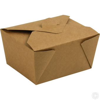 HorecaGold No.1 Snack Box Brown 50pk 750ml/26oz (130/112x106/90x-65mm)