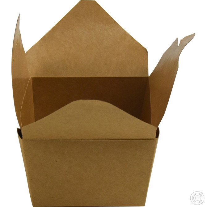 HorecaGold No.1 Snack Box Brown 50pk 750ml/26oz (130/112x106/90x-65mm) image