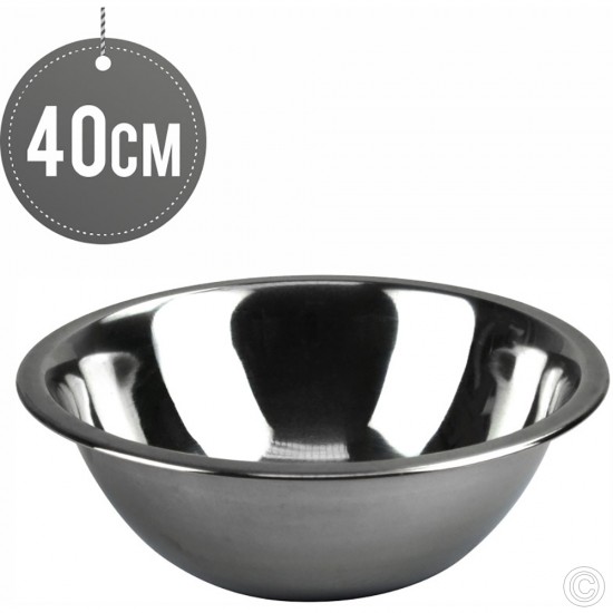 Stainless Steel Deep Mixing Bowl 40cm COOKWARE, SS COOKWARE image