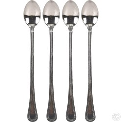 Stainless Steel Cocktail Soda Spoon 4pk (Royal)