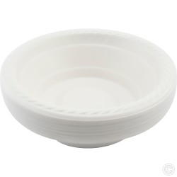 Reusable Plastic Bowls 6'' 50pack