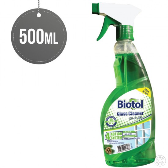 Biotol Glass Cleaner Green 500ml CLEANING PRODUCTS, CLEANING PRODUCTS image