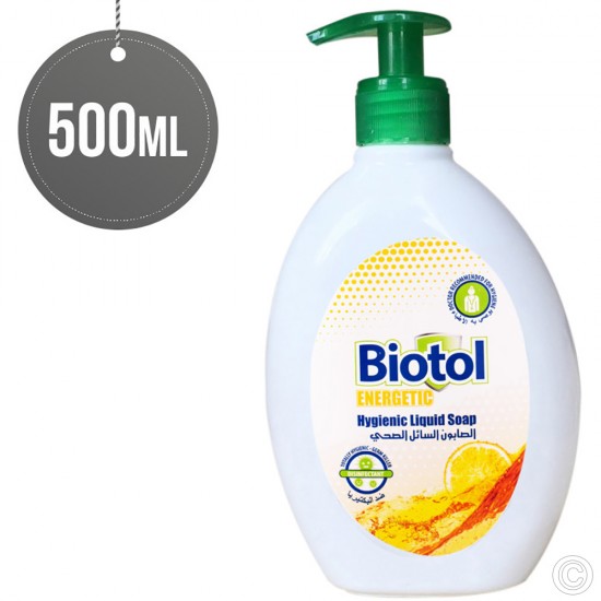 Biotol Handwash Energetic 500ml CLEANING PRODUCTS, CLEANING PRODUCTS image