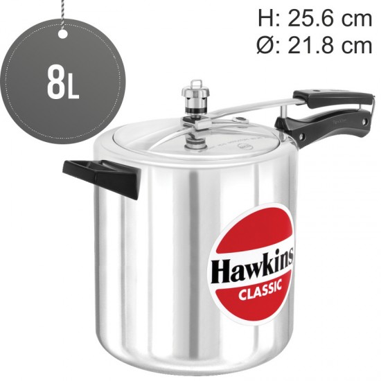 Hawkins Classic 8L Pressure Cooker image