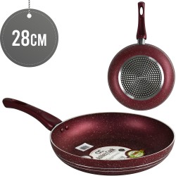 Ashley NS Fry Pan 28CM RED Induction