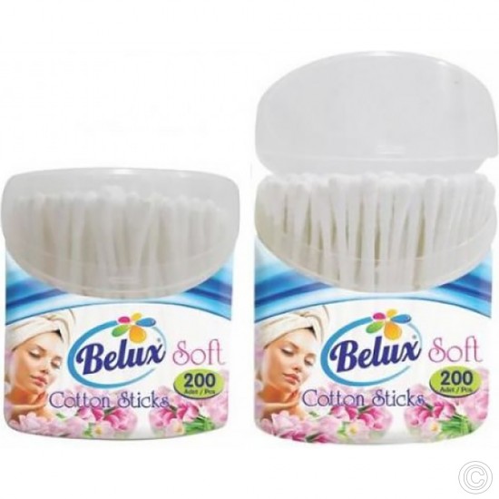 Belux 200 Soft Cotton Buds CLEANING PRODUCTS, CLEANING PRODUCTS image