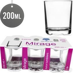 Mirage Juice Tumblers 6 pack