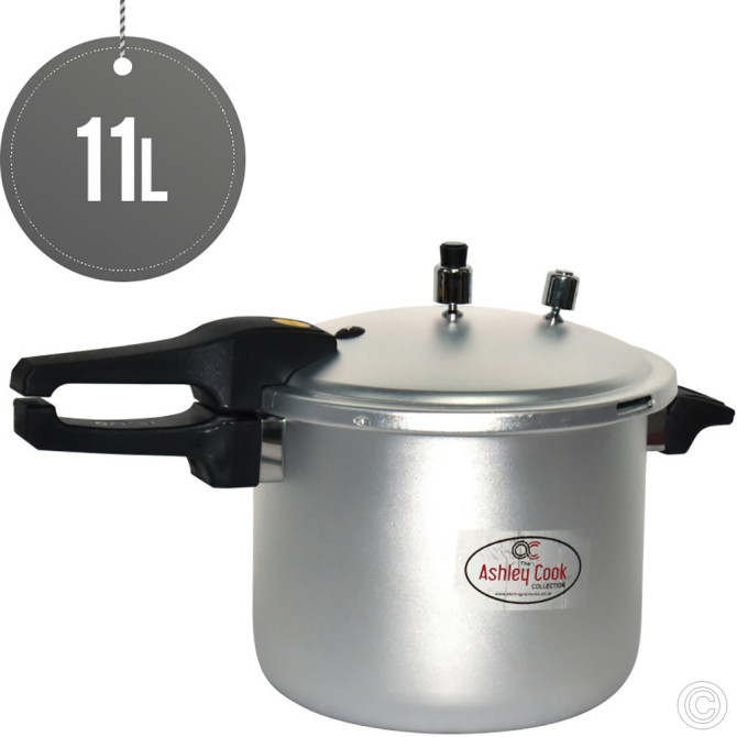 Bravo Aluminium Pressure Cooker 11L image