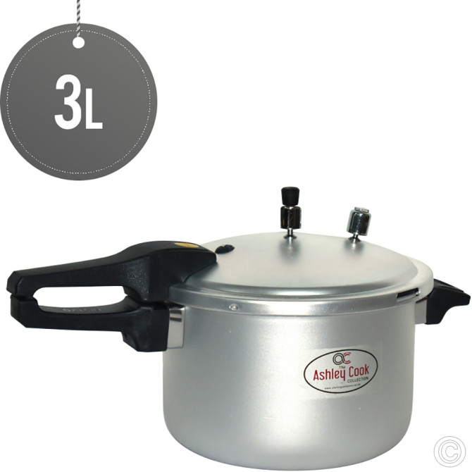 Bravo Aluminium Pressure Cooker 3L image