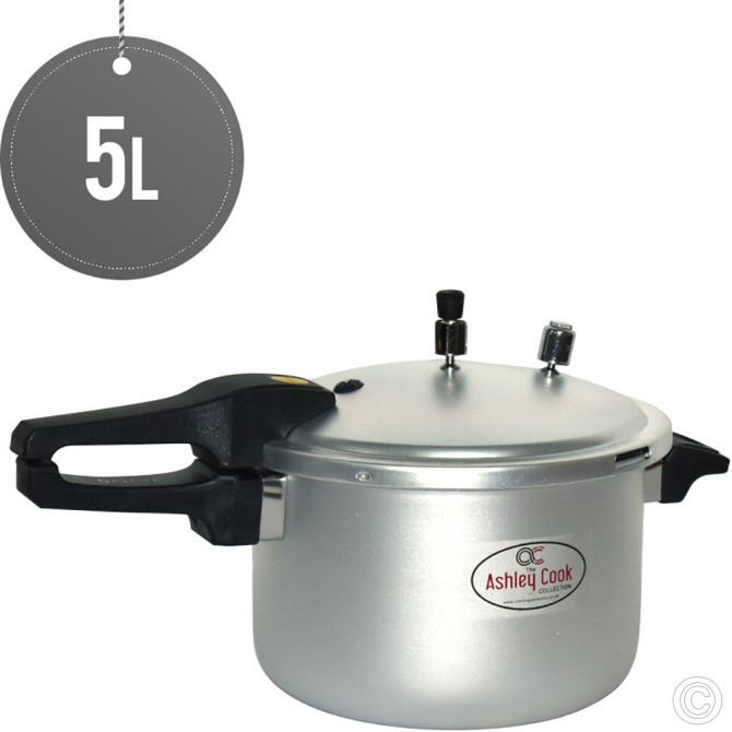 Bravo Aluminium Pressure Cooker 5L ALUMINIUM COOKWARE image