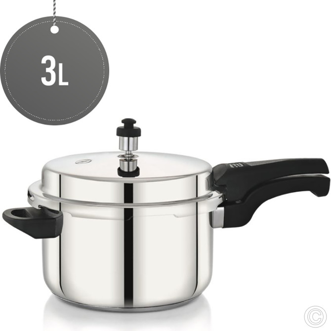 Diamond Pressure Cooker 3L Induction ALUMINIUM COOKWARE image
